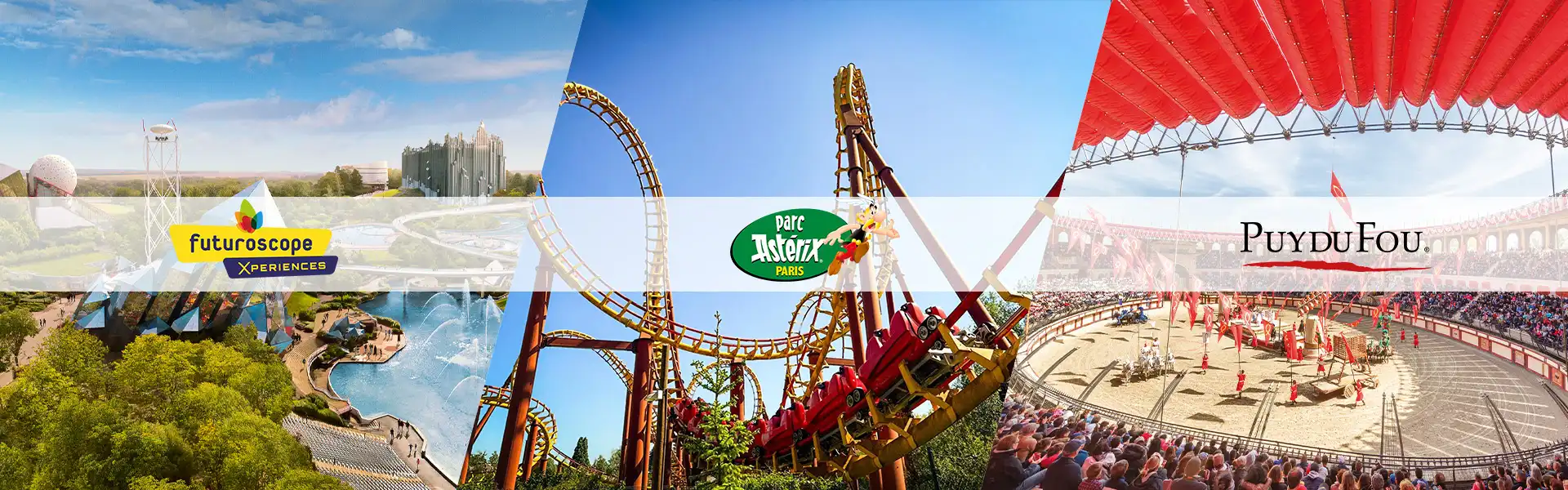 Réservez ici les parcs à thèmes