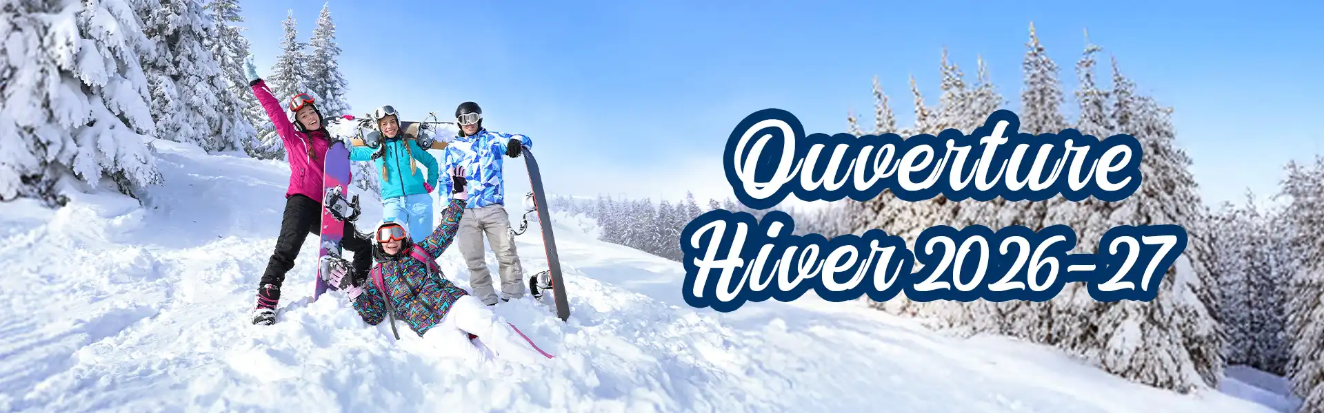 Les réservations pour l'hiver sont ouvertes