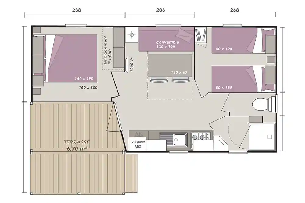 Lagrange Vacances&reg;  - Le Barcares - Cap Coudalere - Camping Nai'a Village