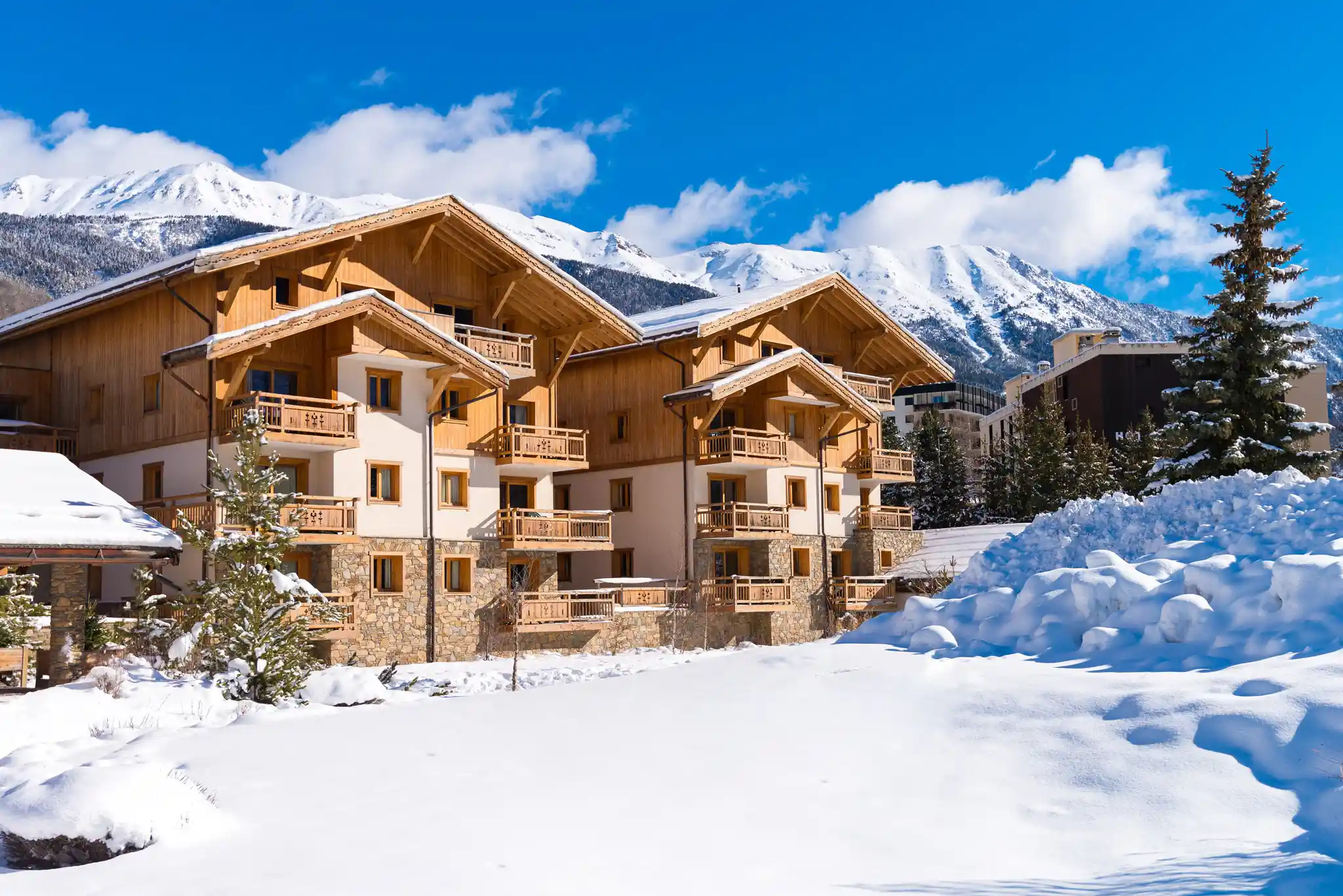 Lagrange Vacances®  - Serre Chevalier - LE HAMEAU DU ROCHER BLANC