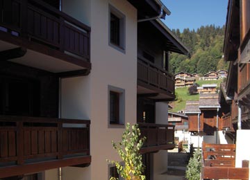 ALPES - HAUTE SAVOIE - LES FERMES EMIGUY