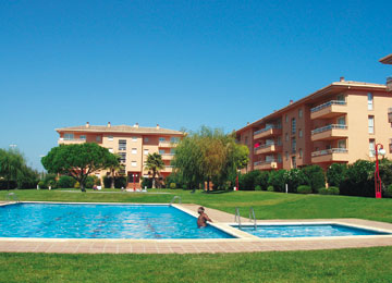 Espagne - Catalogne - Costa Brava - Gerone - Pals - Appartements Golf Mar I et II