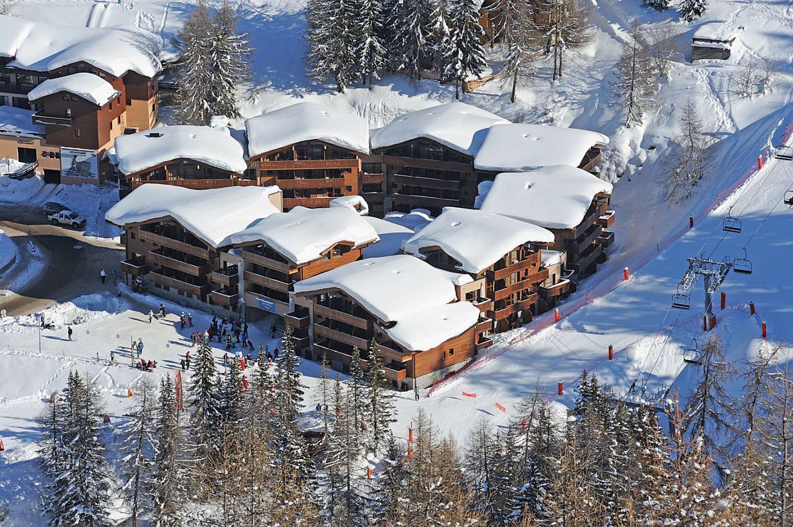 France - Alpes et Savoie - La Plagne - Plagne 1800 - Résidence Lagrange Vacances Les Chalets Edelweiss