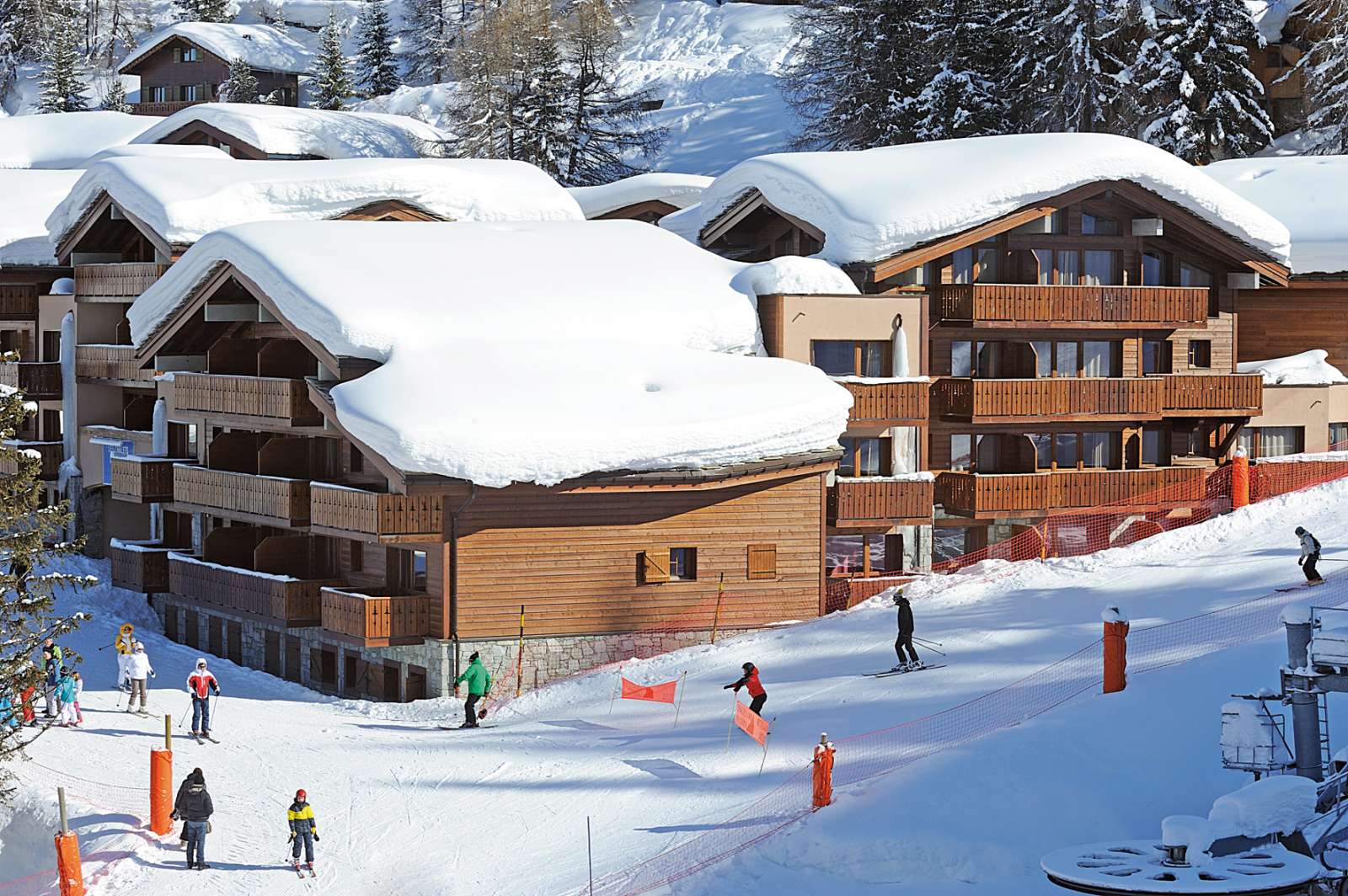 France - Alpes et Savoie - La Plagne - Plagne 1800 - Résidence Lagrange Vacances Les Chalets Edelweiss