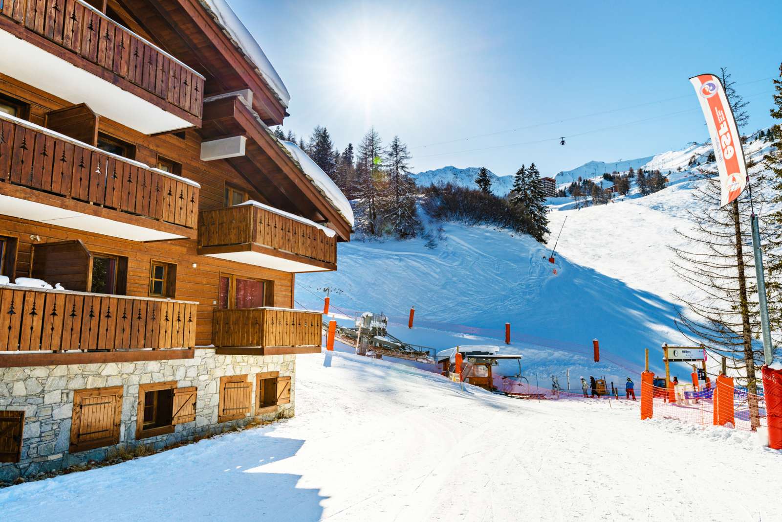 France - Alpes et Savoie - La Plagne - Plagne 1800 - Résidence Lagrange Vacances Les Chalets Edelweiss